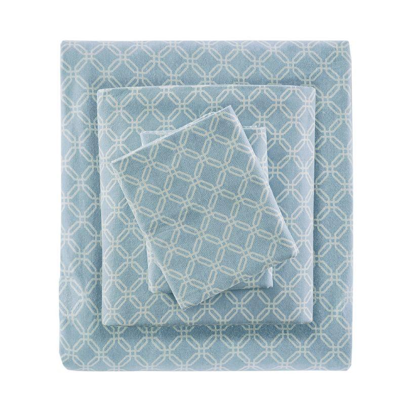 Madison Park Cozy Flannel 100% Cotton Sheet Set