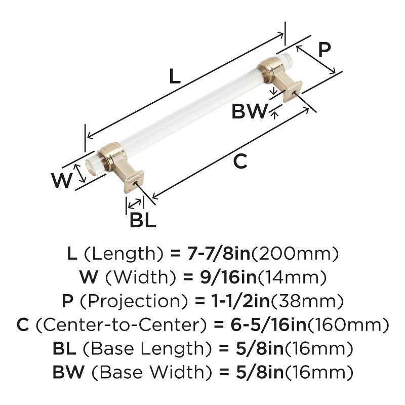 Glacio 6 5/16" Center to Center Bar Pull