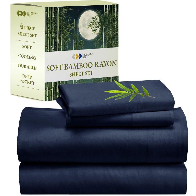 Kathy Ireland Home Kathy Ireland Bamboo Cooling 6 Piece Sheet Set with Deep Pockets