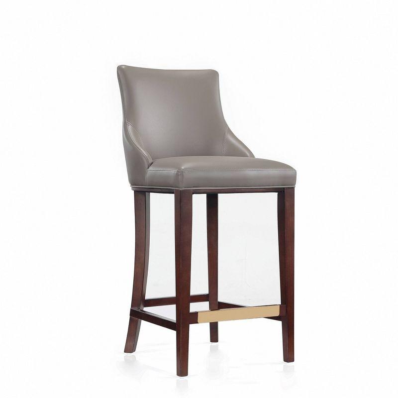 Manhattan Comfort Shubert Modern Leatherette Upholstered Barstool