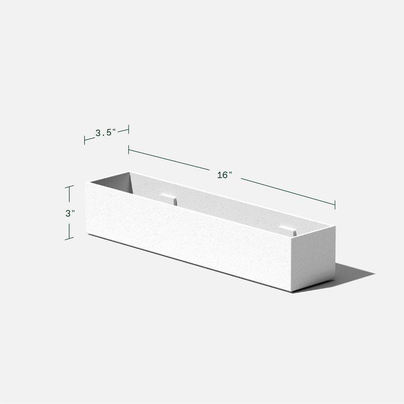 Geo Series Plastic Planter Box