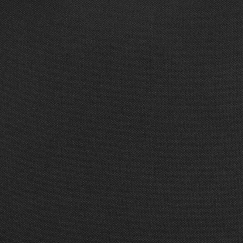 Emma and Oliver 18.5"W Stacking Church Chair in Black Fabric - Silver Vein Frame