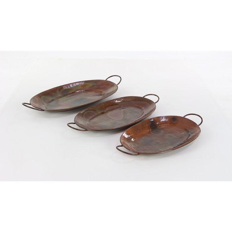 Gracie Oaks Crites Metal Tray
