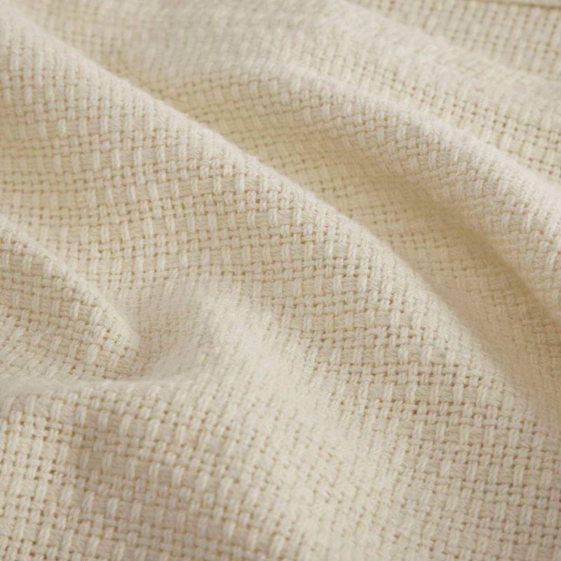 Freshspun Basketweave Cotton Blanket