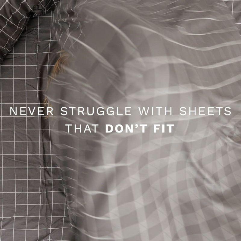 CGK Linens 400 Thread Count Cotton Fitted Sheet 18" - 24" Inch Extra Deep Pocket