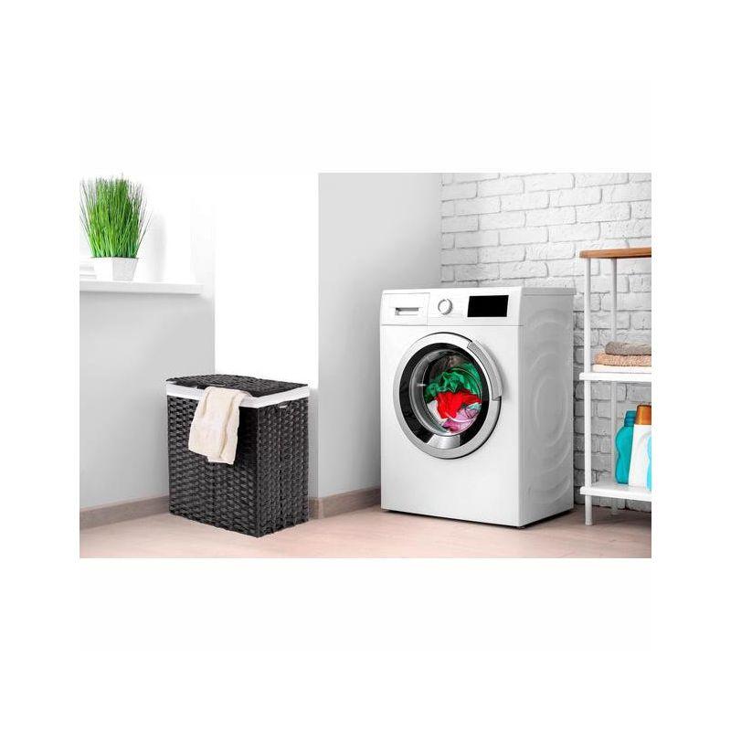 Handwoven Rectangle Laundry Hamper