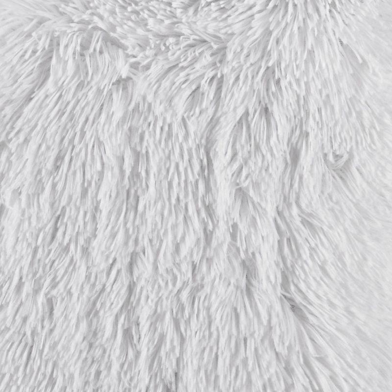 Faux Fur Reversible Throw Pillow (Set of 2)