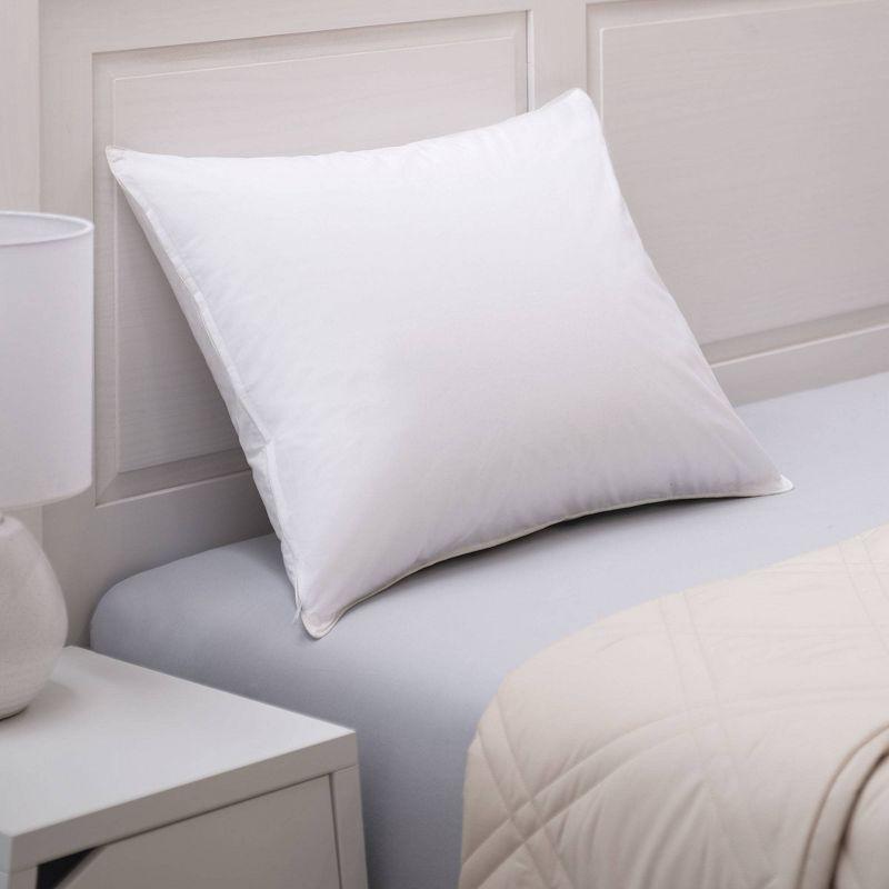 King White Cotton Chamomile Infused Pillow Protector