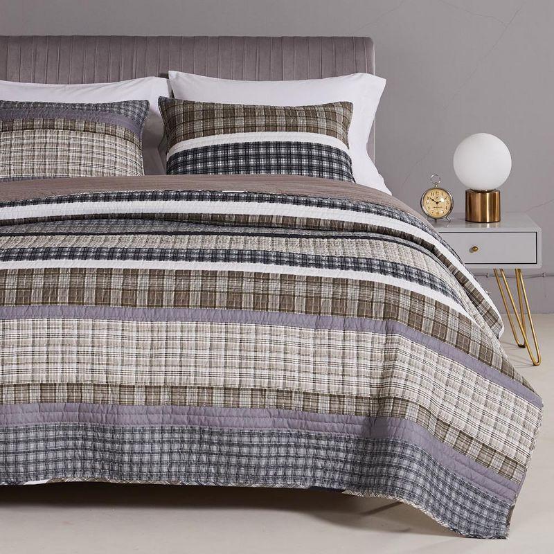 Greenland Home Fashions 2002LKS Gold Rush King Pillow Shams, 20x36 Inches