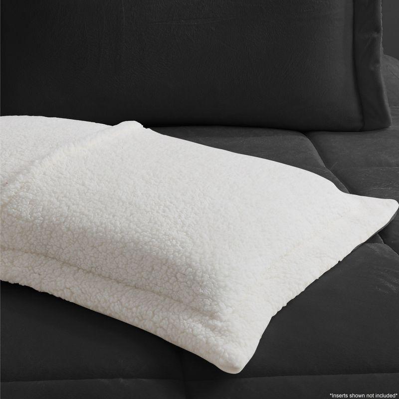 Ultra Plush Reversible Micro-Mink and Sherpa 3-Piece Comforter Set