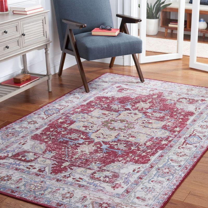 Bungalow Rose Tucson Performance Machine Washable Oriental Rug