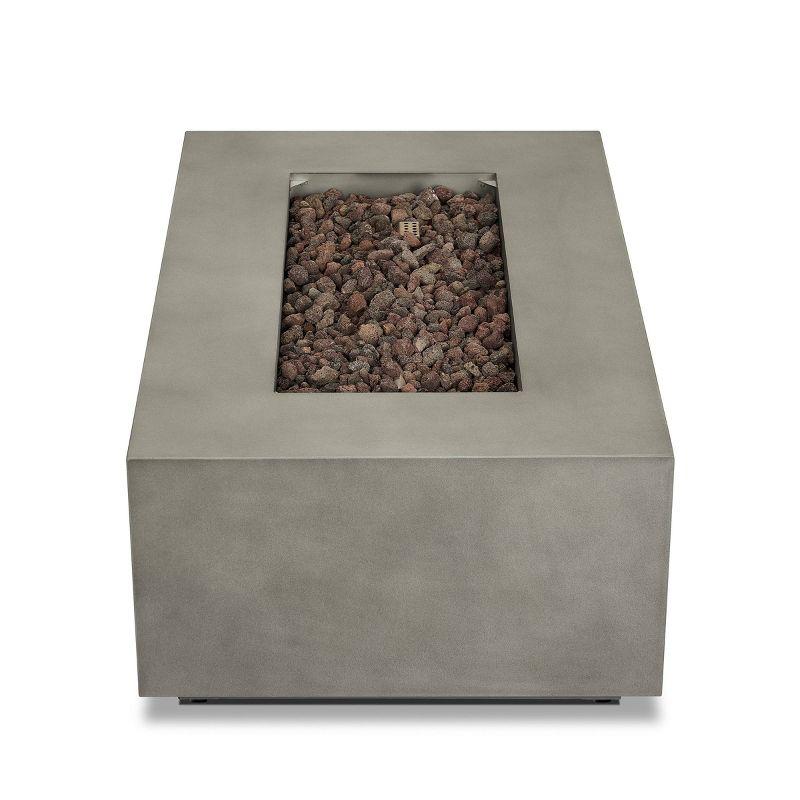 AEGEAN Propane / Natural Gas Outdoor Fire Pit Table