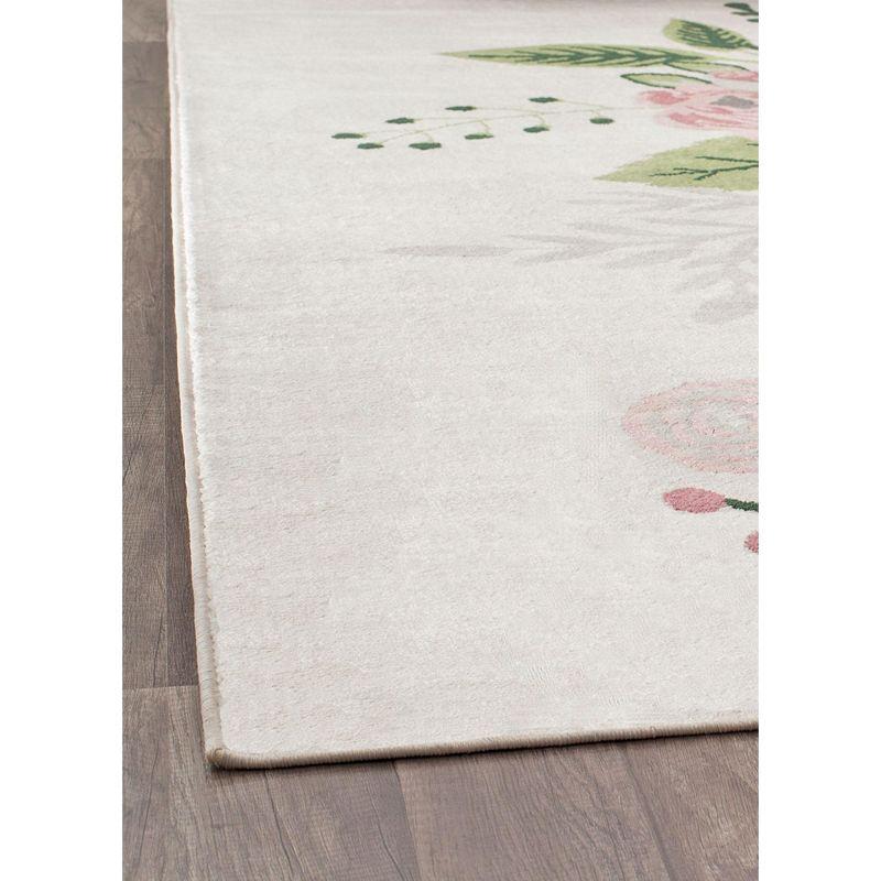 Rugs America Hanna Floral Transitional Area Rug