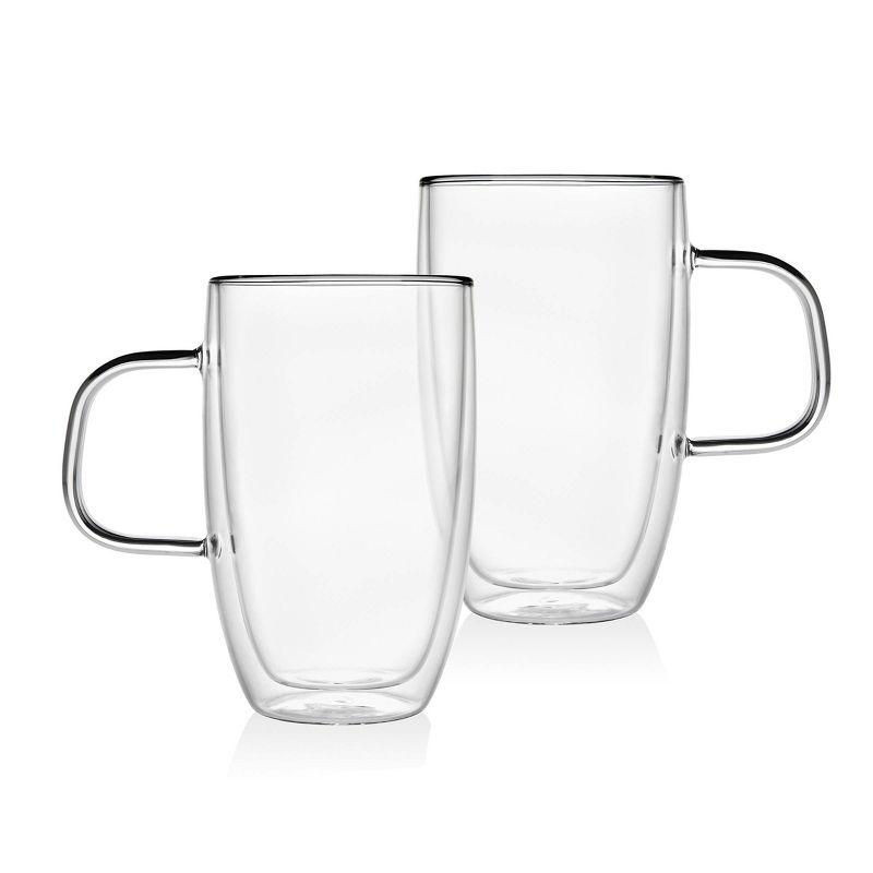 Latte Double Walled Mug 16 oz