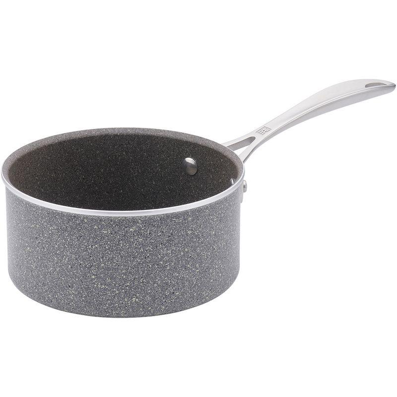 ZWILLING Vitale Aluminum Nonstick Speckled Saucepan with Lid