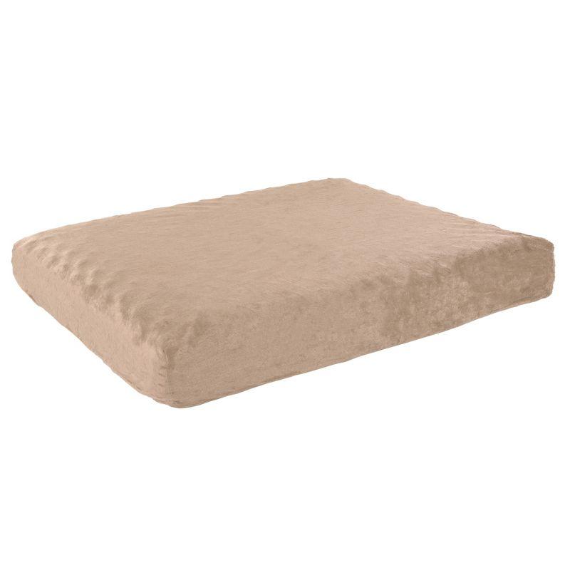 Pet Adobe Orthopedic Memory Foam Dog Bed - Tan