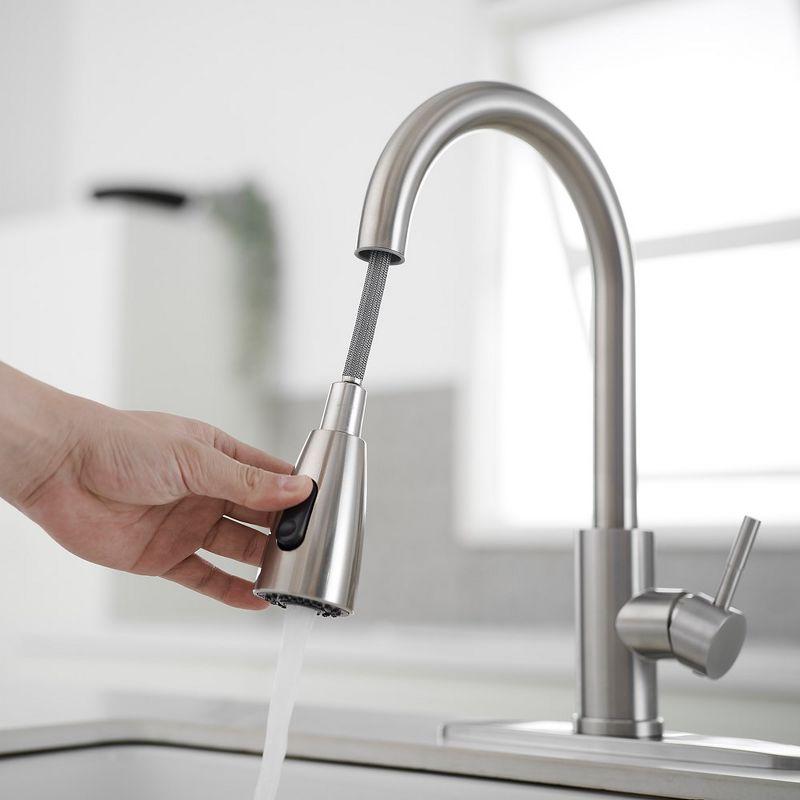 VIBRANTBATH Pull Out Kitchen Faucet