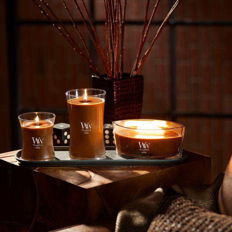 21.5oz Large Hourglass Jar Candle Humidor - WoodWick