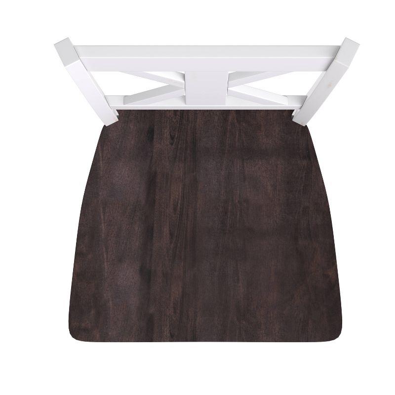Taylor & Logan Bakersville Solid Wood Counter Stool (Set of 2)