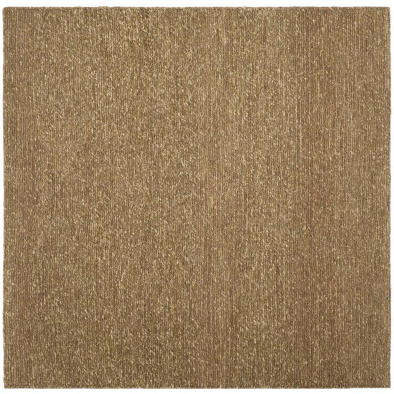 Natural Fiber NF510 Hand Woven Indoor Area Rug - Natural - 6'x6' - Safavieh.