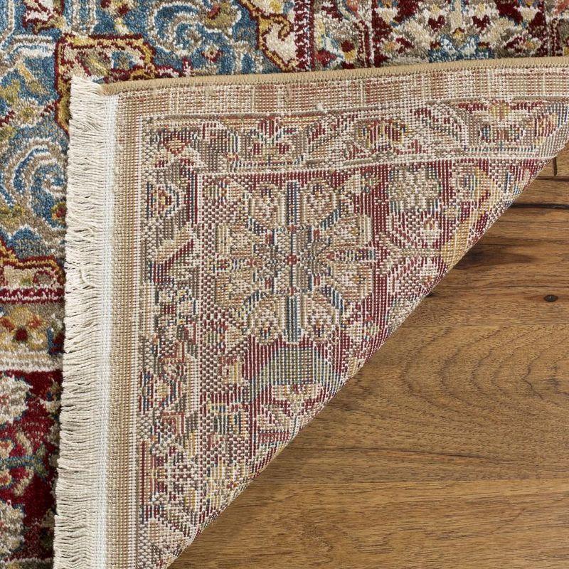 Kashan KSN305 Power Loomed Area Rug - Ivory/Red - 9'x12'6" - Safavieh