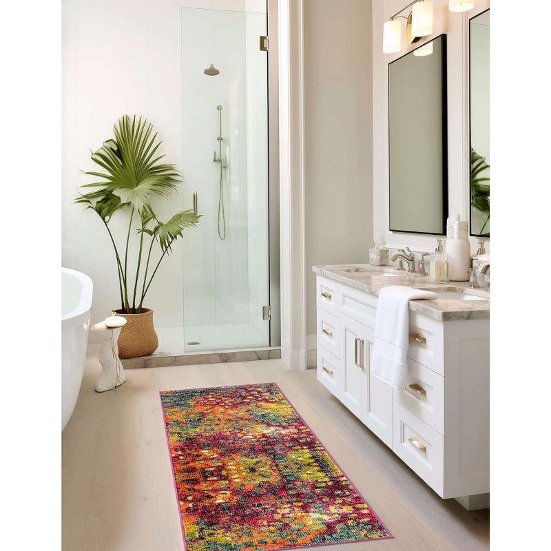 Unique Loom Jardin Ivy Area Rug