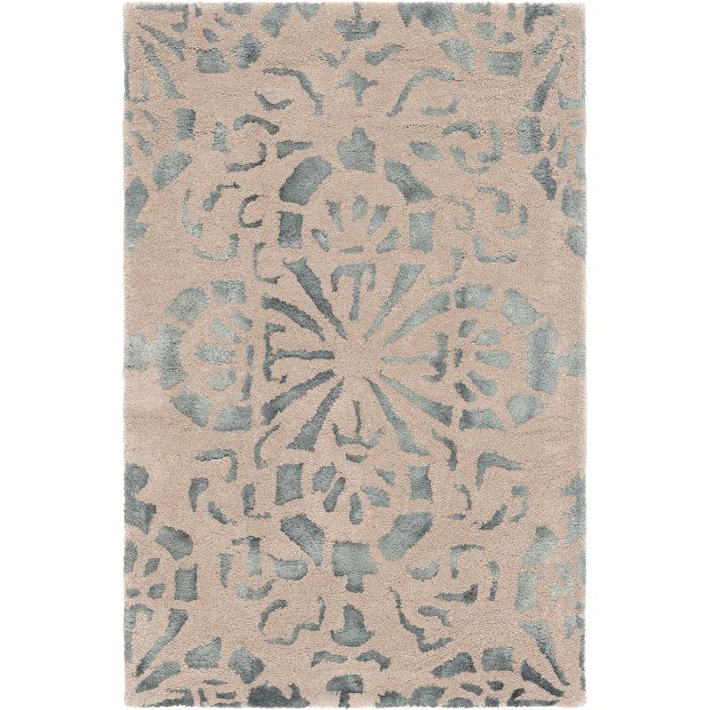 Dip Dye DDY719 Hand Tufted Accent Rug - Camel/Grey - 2'x3' - Safavieh.