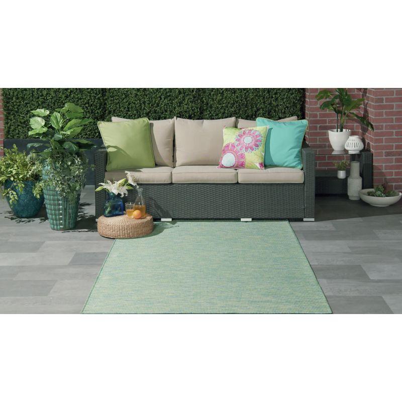 Nourison Positano POS01 Indoor/outdoor Area Rug - Charcoal 8' x 10'