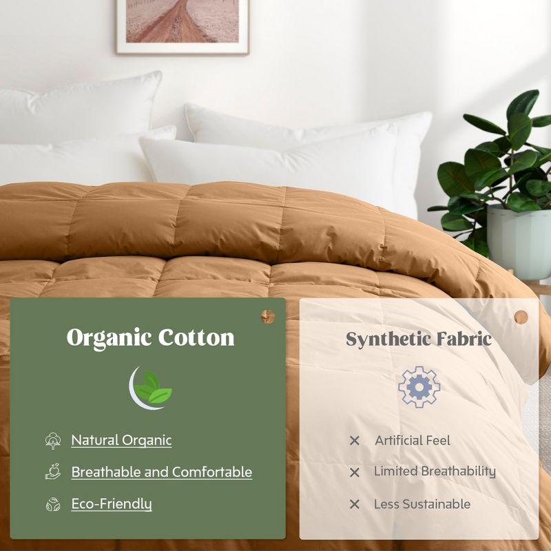 Puredown All Season Cotton Down Comforter/Duvet Insert