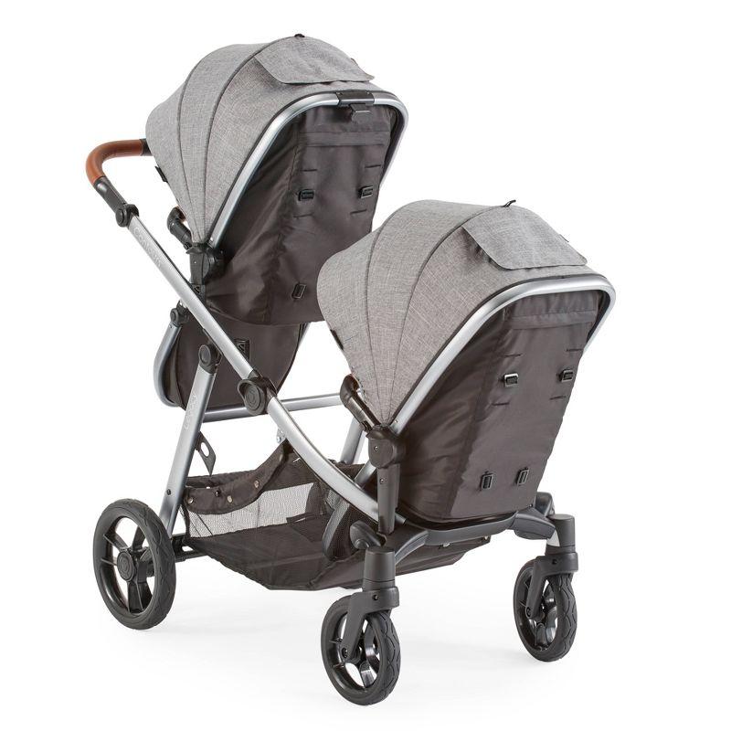 Contours Legacy Single to Double Convertible Stroller - Gray