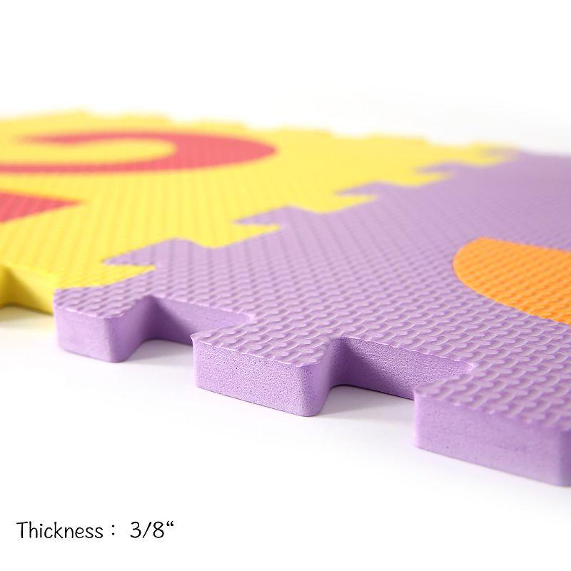 Easy Playhouse Soft Foam Floor Puzzle Tiles for Kids - 36 EVA Tiles