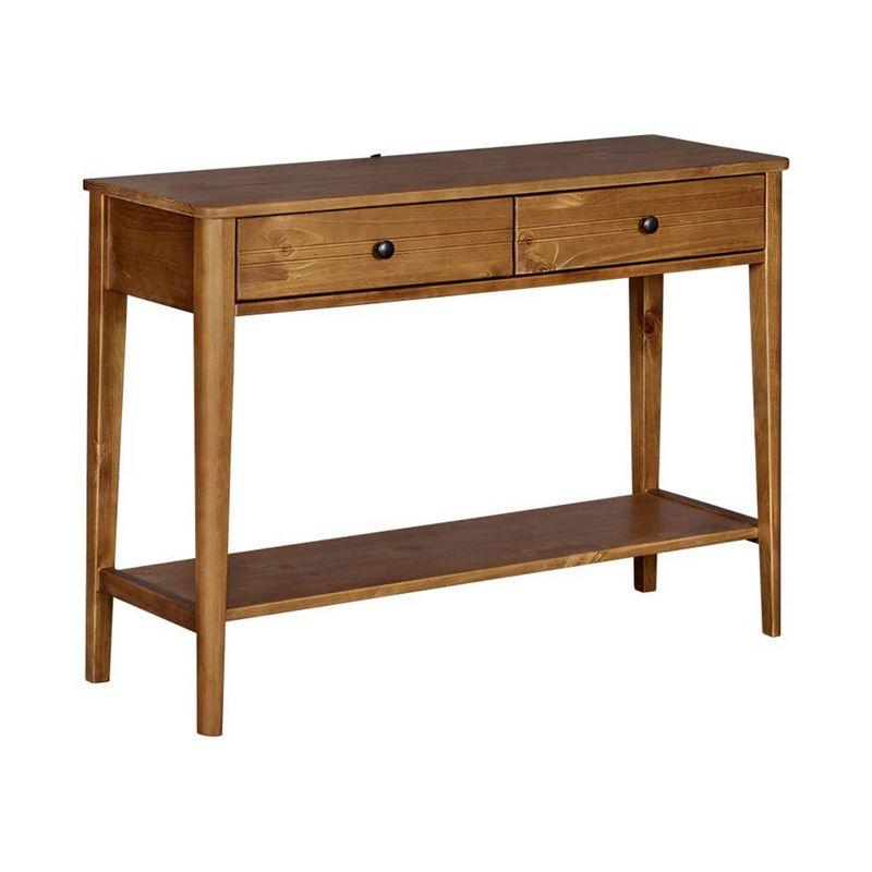 Solid Wood 2 - Drawer End Table