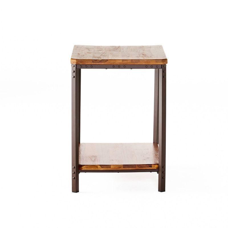 Ronan Rustic End Table - Rustic - Christopher Knight Home