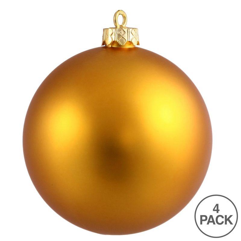 Vickerman Antique Gold Ball Ornament