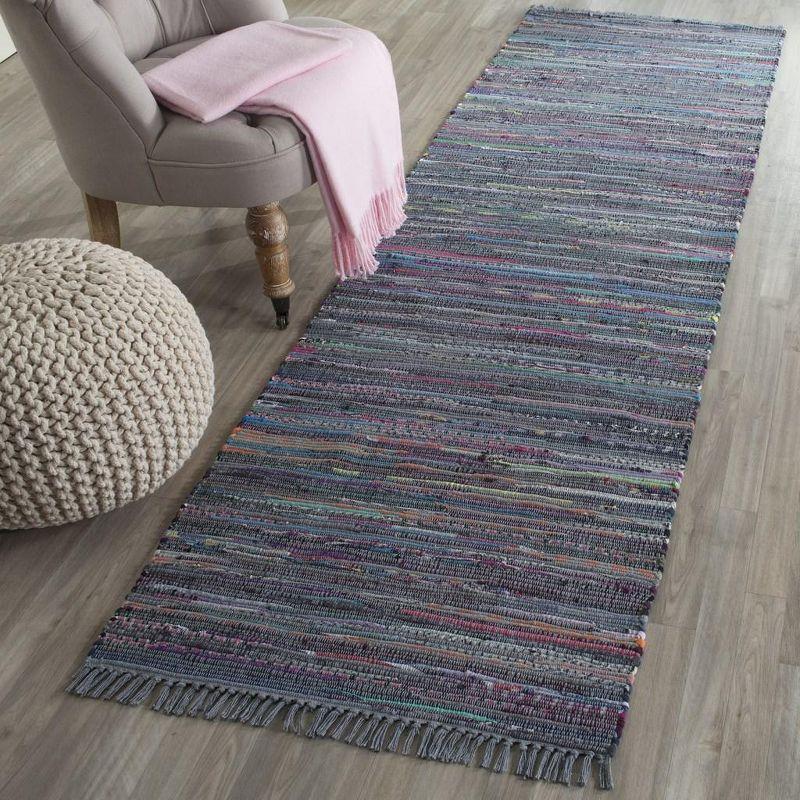 Rag Area Rug RAR121 Hand Woven Area Rug  - Safavieh