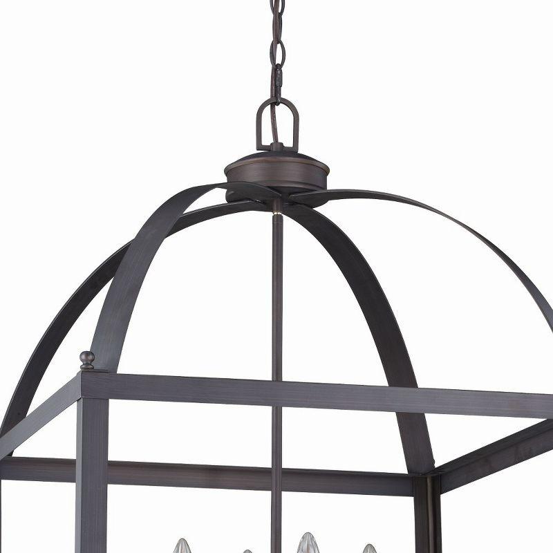 Vaxcel Juliet 8 - Light Pendant in  Architectural Bronze