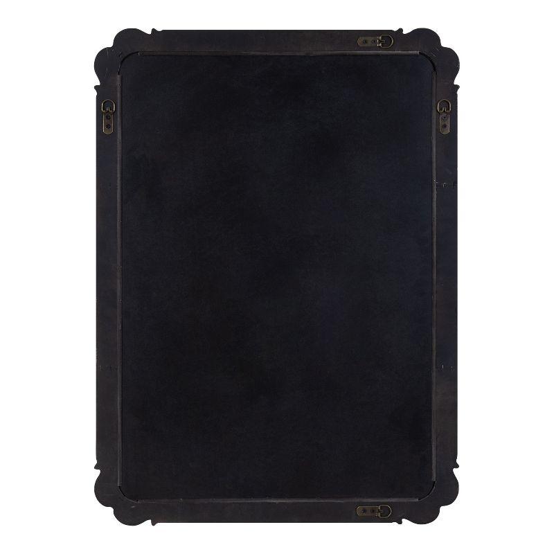 Kate and Laurel Ivette MDF Rectangle Mirror, 25x35, Silver