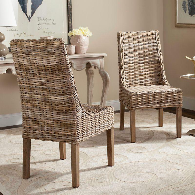 Armine Wicker Side Chair