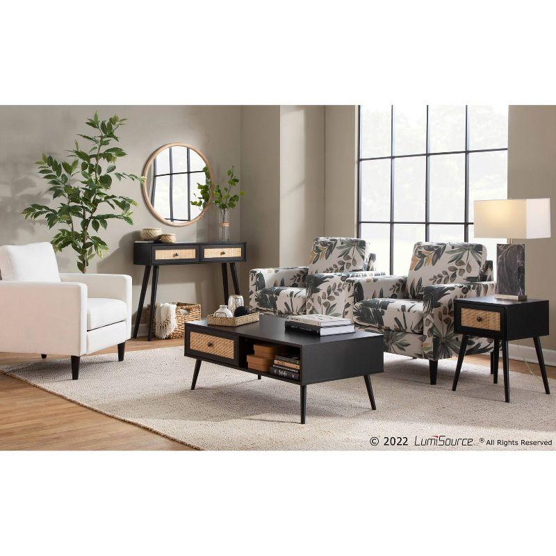 Wendy Arm Chair Polyester/Wood - LumiSource