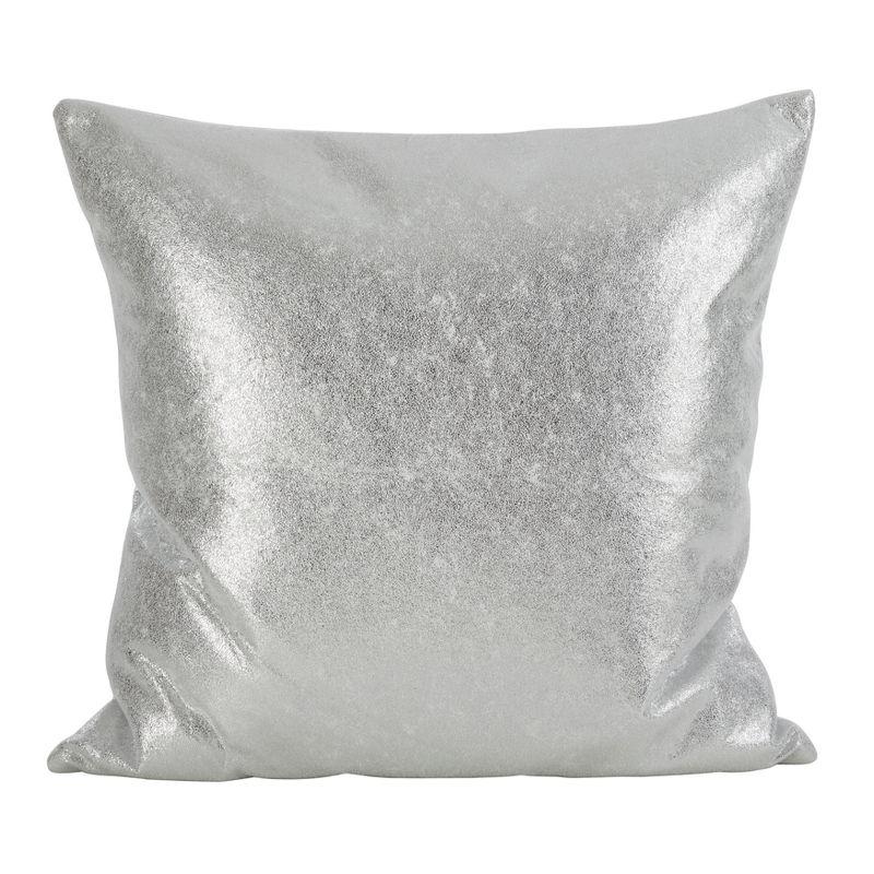 Saro Diamonique Collection Reversible Throw Pillow