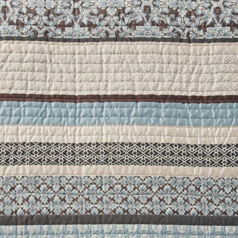 Madison Park Jacquard Quilt Set with Throw Pillows