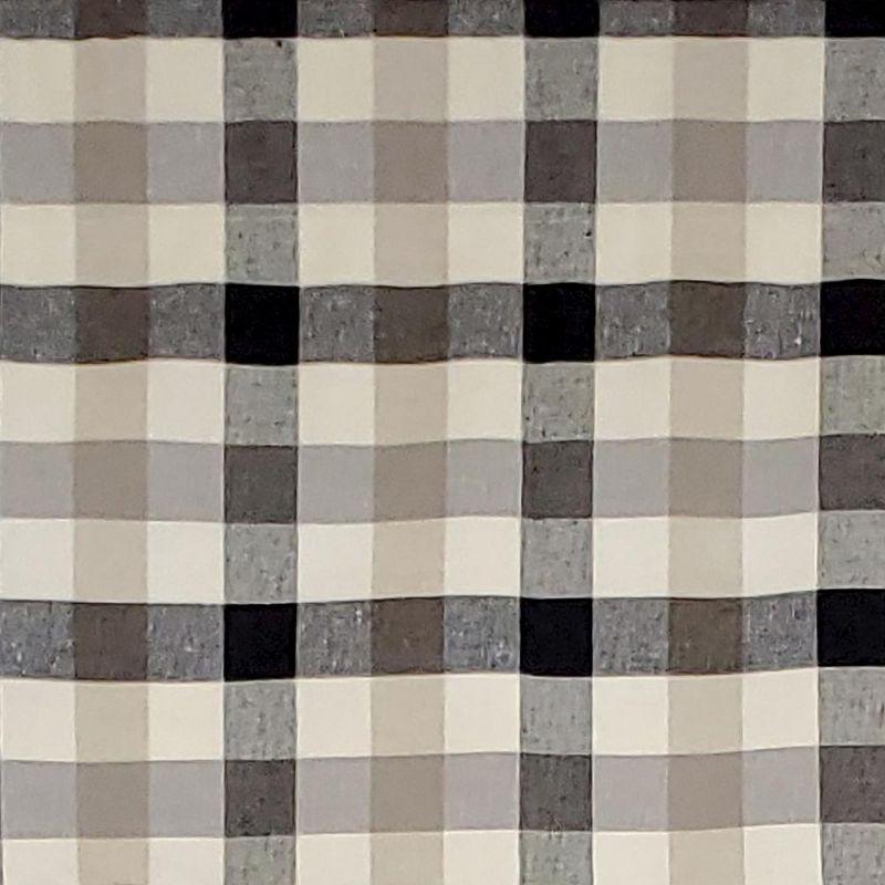 RLF Home Ruskin Check Provance Valance | Wayfair