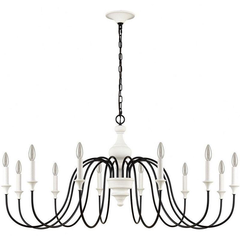 Elk Home Val De Loire 12 - Light Chandelier in  White