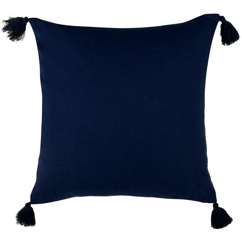 Safavieh Cassia Tassels Reversible Throw Pillow