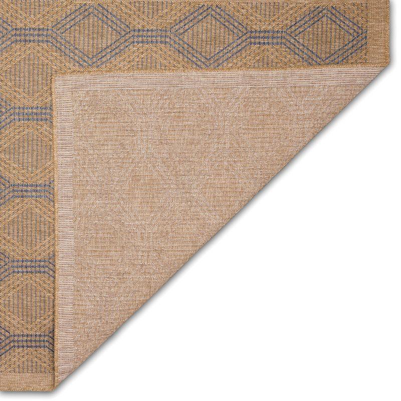 Liora Manne Sahara Links Indoor/Outdoor Rug Navy 6'6" x 9'4"