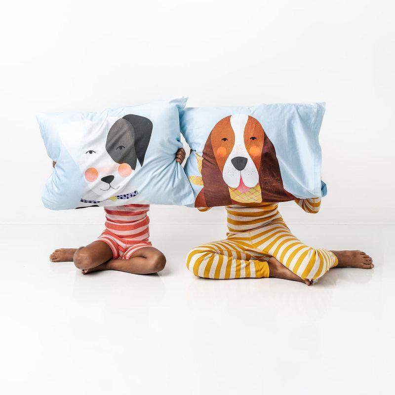 2 pack Dog Pillowcase Set - 100% Cotton (Set of 2)