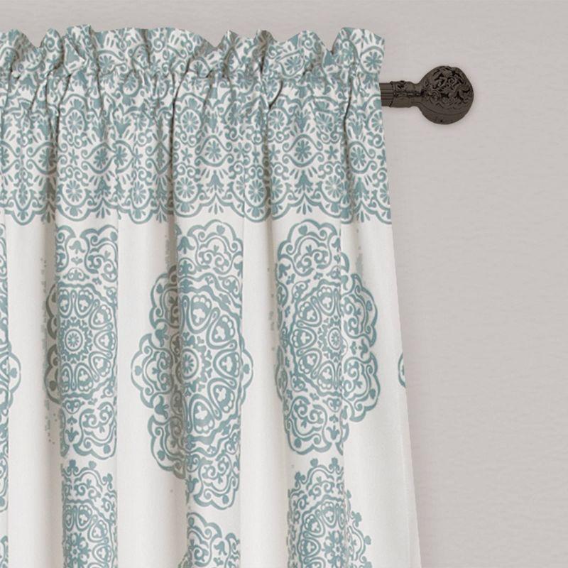 Lush Decor Bremond Polyester Room Darkening Curtain Pair (Set of 2)