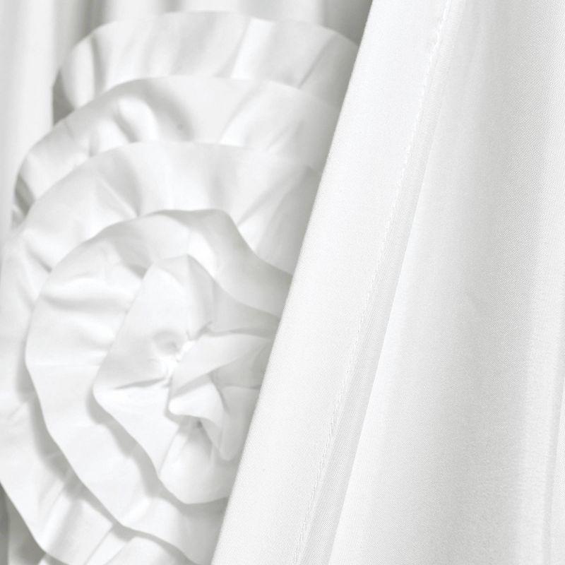Synthetic Semi Sheer Single Curtain Panel Panel