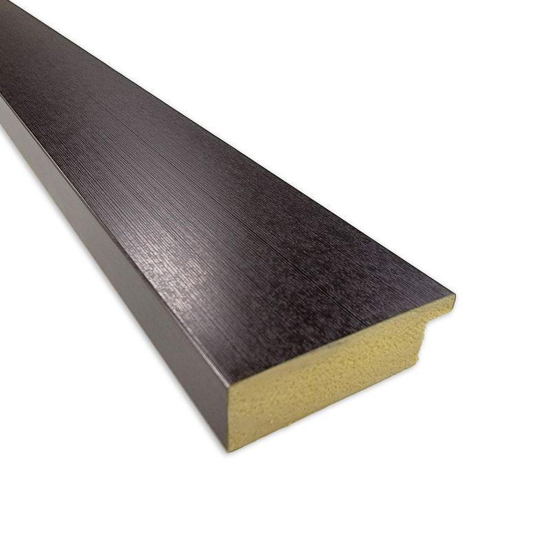 Amanti Art Blaine Light Pewter Narrow Picture Frame Opening Size 20x30 in.