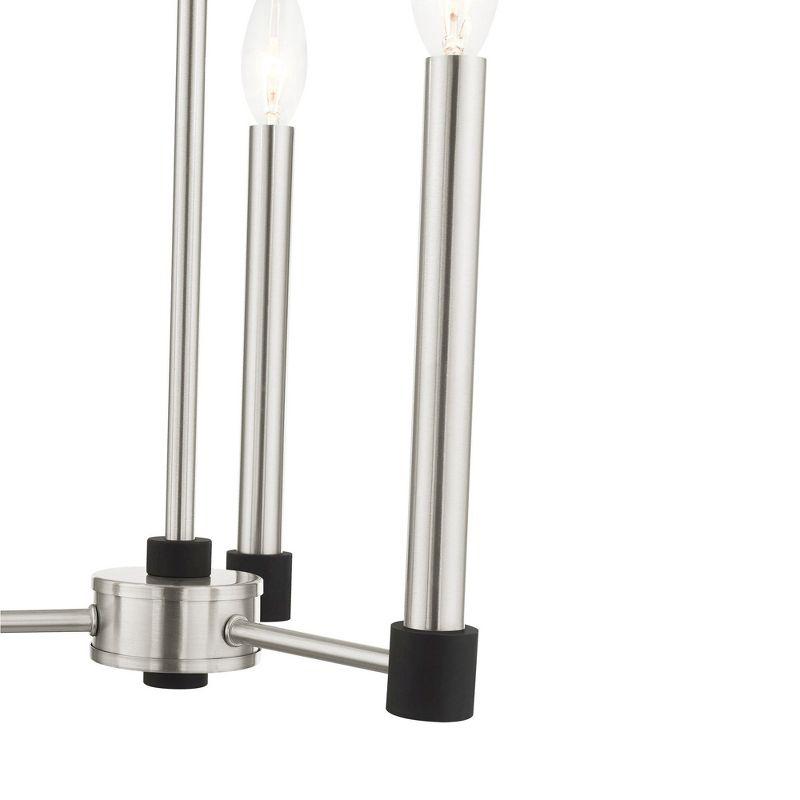 Livex Lighting Karlstad 3 - Light Chandelier in  Brushed Nickel